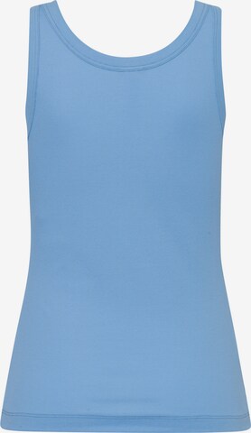 Hanro Top in Blau