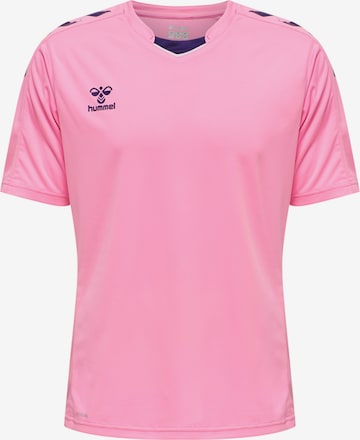 T-Shirt fonctionnel Hummel en rose : devant