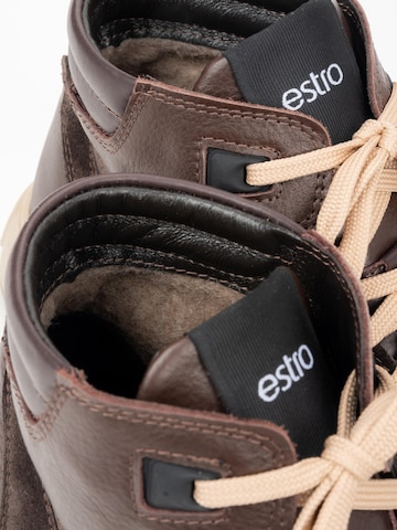 Estro Sneaker high '09-4699' i brun