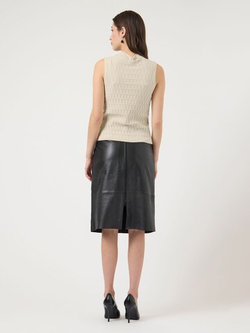 Tops en tricot 'YASTrimay' YAS en gris