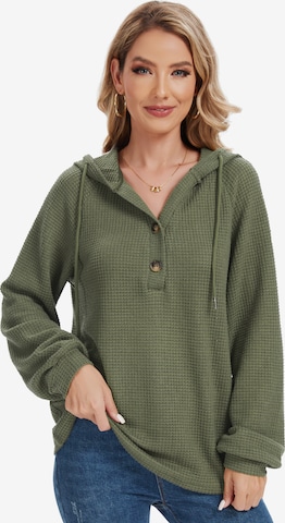 Pull-over MEETWEE en vert : devant