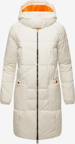 NAVAHOO - Abrigo de invierno 'Bliblablubb 14' en blanco: frente