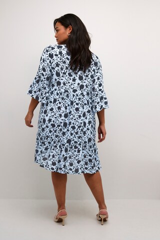 KAFFE CURVE Dress 'Isma' in Blue