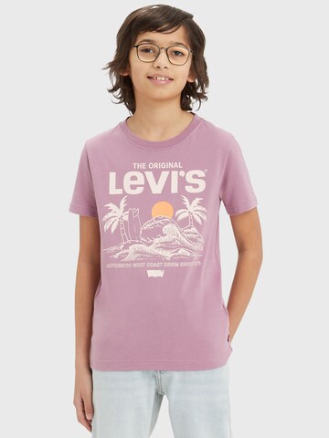 LEVI'S ® Majica | vijolična barva: sprednja stran