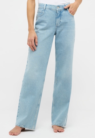 Angels Loosefit Jeans in Blauw: voorkant