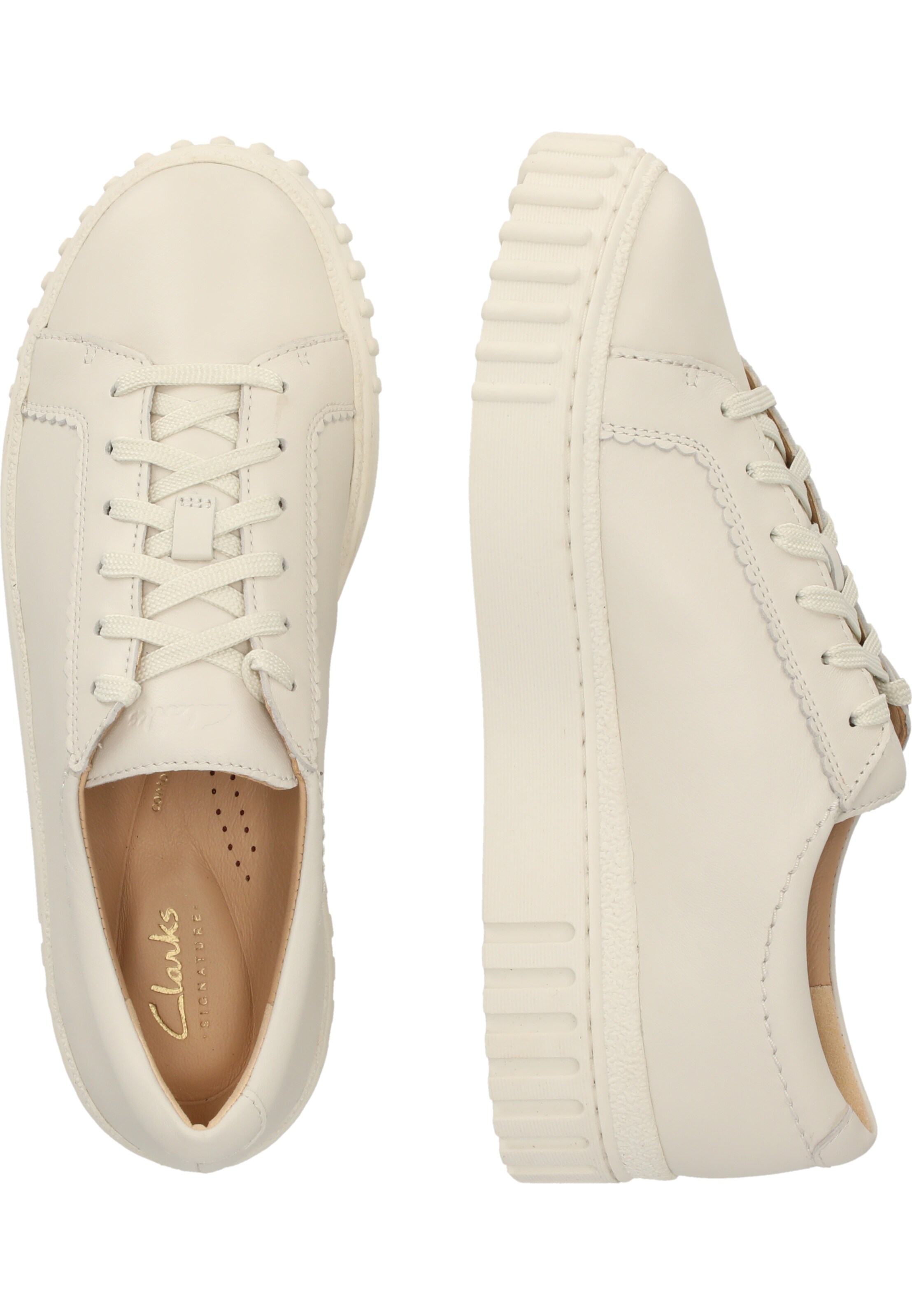 CLARKS Sneakers laag 'Mayhill' in Wit