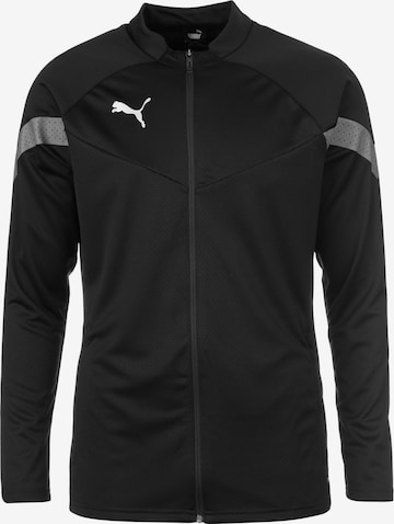 PUMA Training Jacket in Black: front