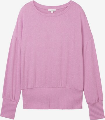 T-shirt TOM TAILOR en rose : devant