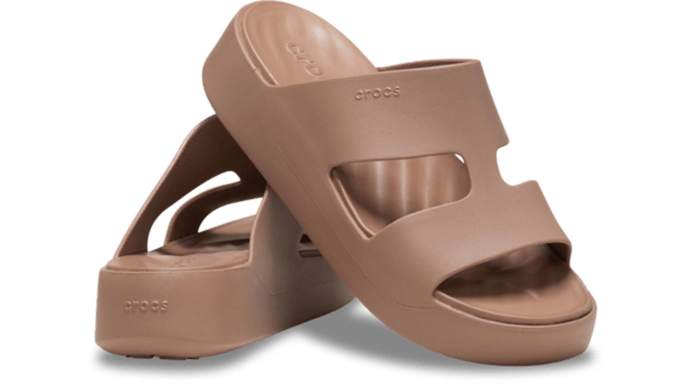 CrocsNatikače s potpeticom 'Getaway' - smeđa boja