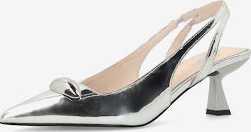 SACHA Pumps in Silber: Vorderseite