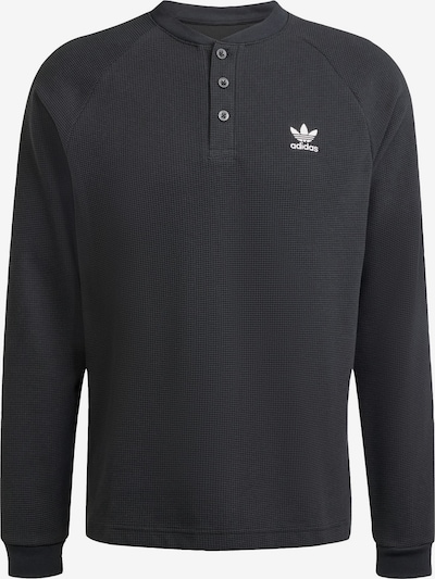 ADIDAS ORIGINALS T-Shirt 'Trefoil Essentials' en noir / blanc, Vue avec produit