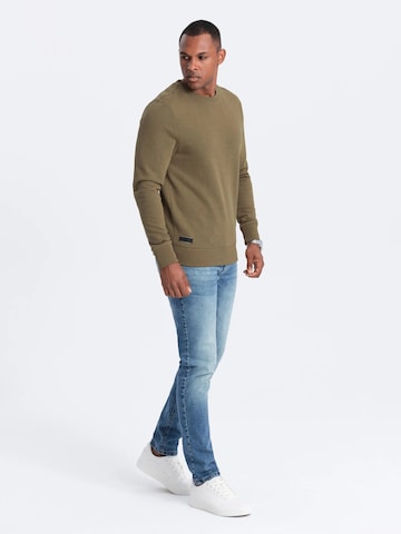 Ombre Sweatshirt 'OM-SSBN-0159' in Groen