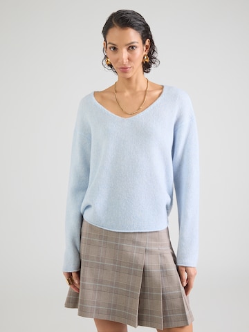 Pullover di monari in blu: frontale