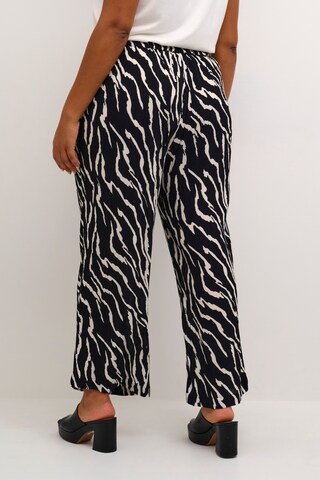 KAFFE CURVE Loose fit Pants 'Dala Ami' in Black