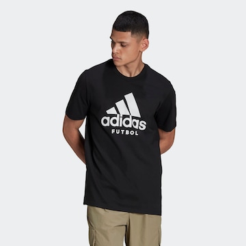 ADIDAS SPORTSWEAR Funktionsshirt in Schwarz: predná strana