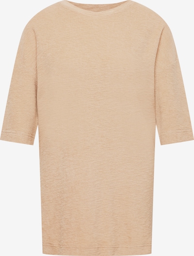 A LOT LESS T-shirt oversize 'Luna' en nude, Vue avec produit