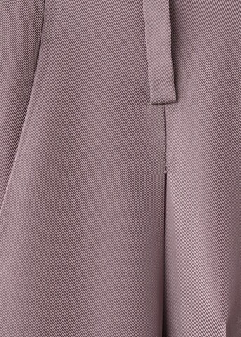 MANGO Regular Pleat-Front Pants 'Mina-A' in Pink