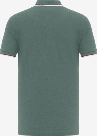 DENIM CULTURE Тениска 'ARVID' в зелено