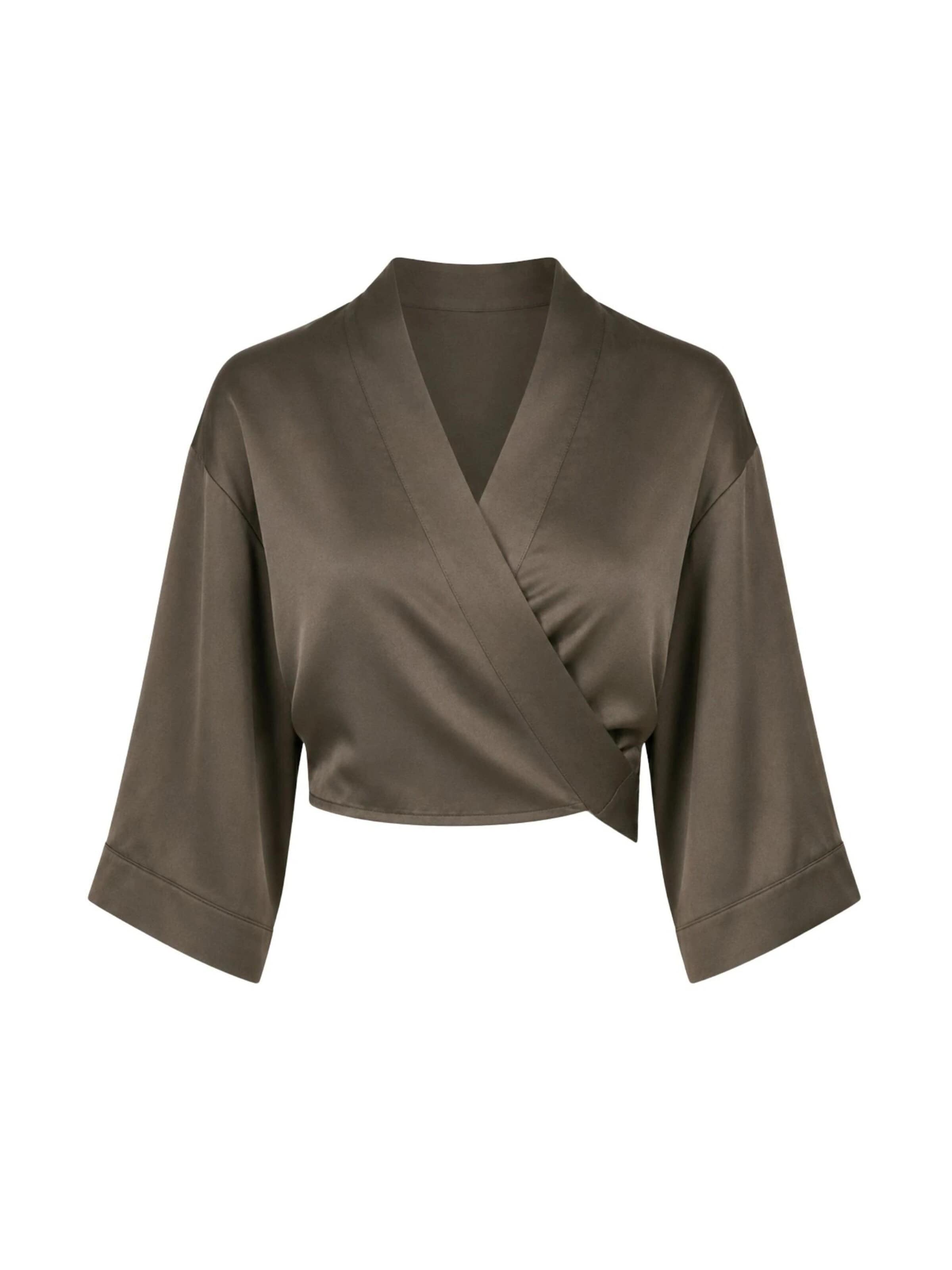 Millibar Blouse in Brown: front
