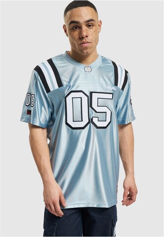 FUBU - Camisola de futebol em azul: frente