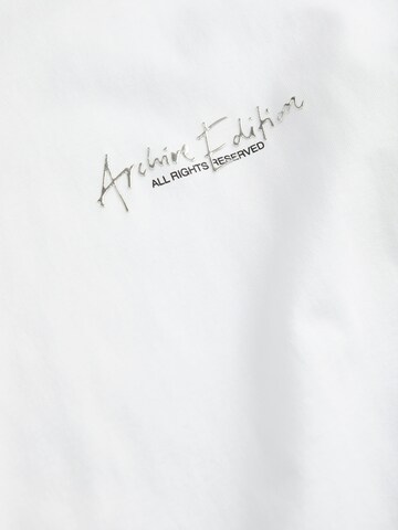 Maglietta 'JCOCHROME' di JACK & JONES in bianco
