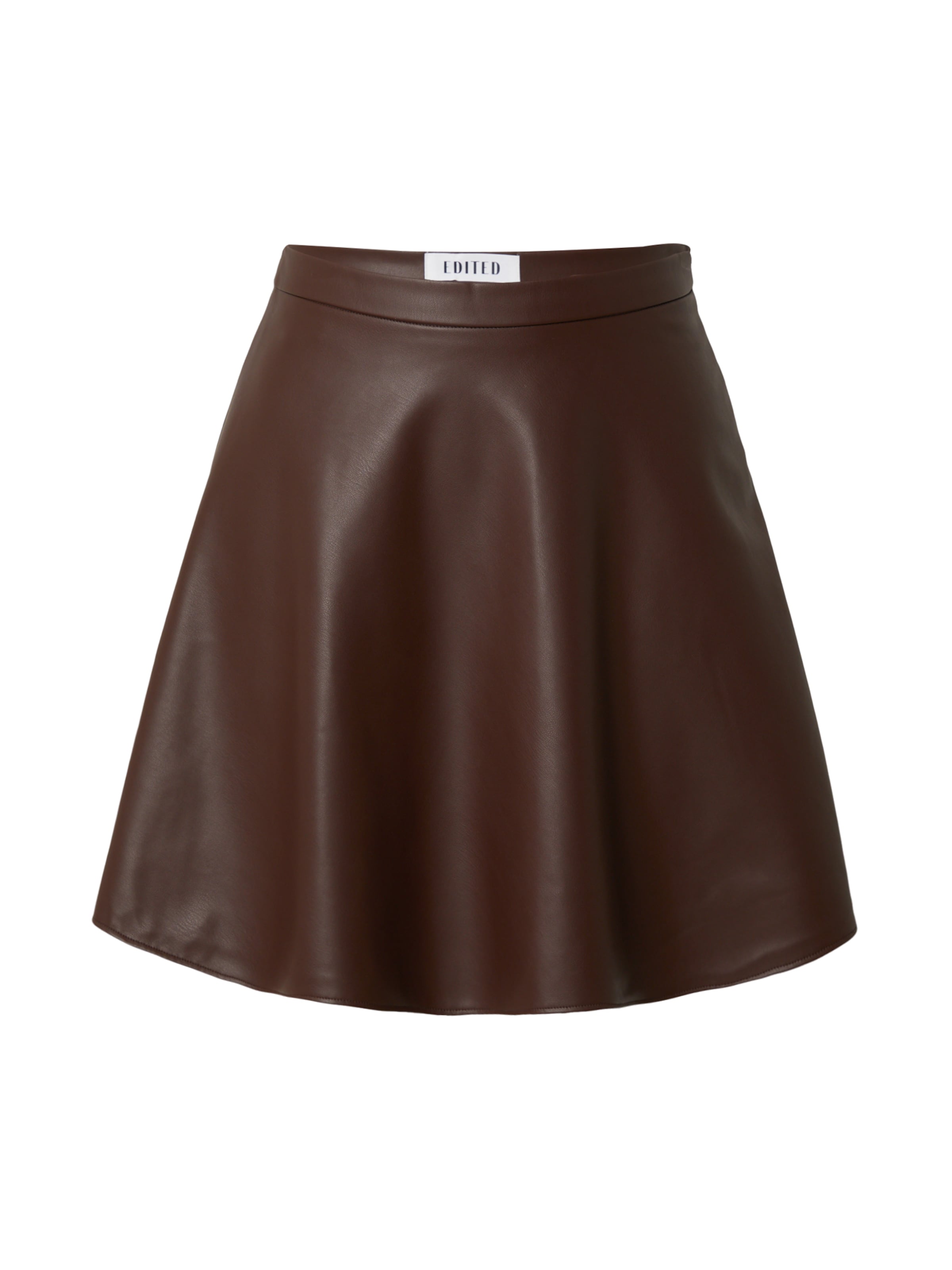 Jupe 'Verenice' EDITED en marron : devant