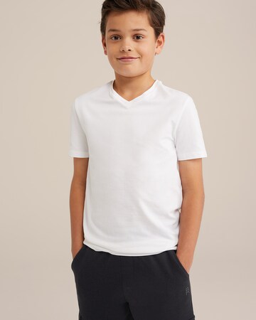 WE Fashion T-shirt i vit: framsida