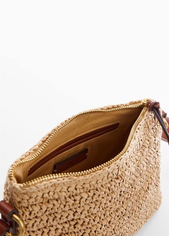 MANGO Handbag 'Tarida' in Beige