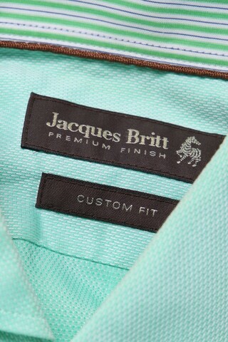 Jacques Britt Button Up Shirt in M in Green