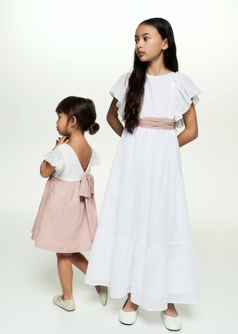 MANGO KIDS Kleid 'Emma' in Weiß