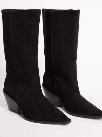 Bottes de cowboy Lipsy en noir