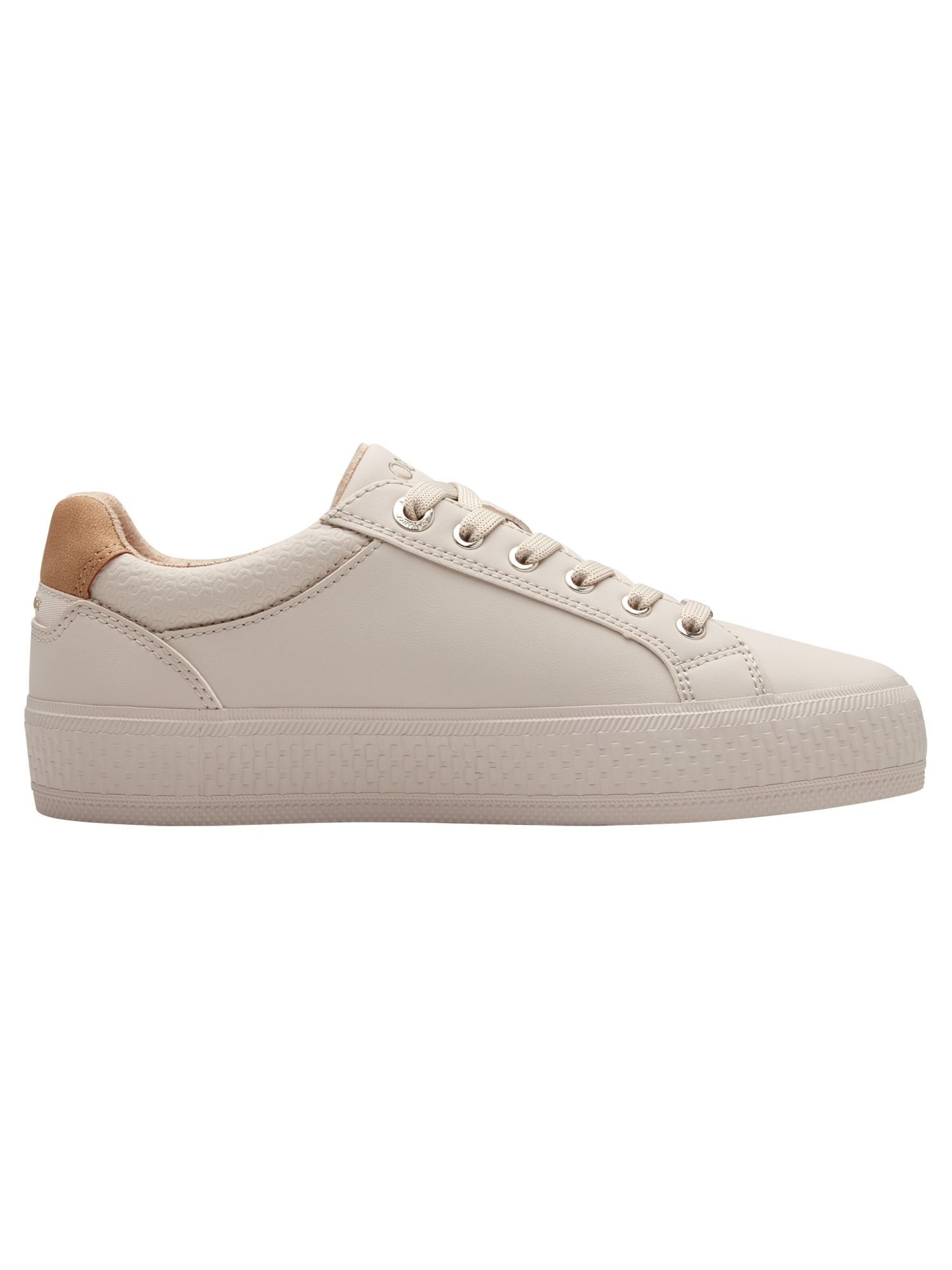 s.Oliver Sneaker in Beige