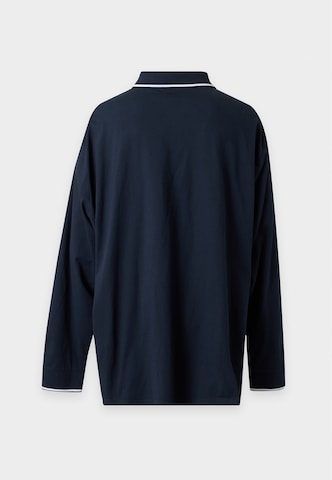 Bluză de molton de la Lyle & Scott Big&Tall pe albastru