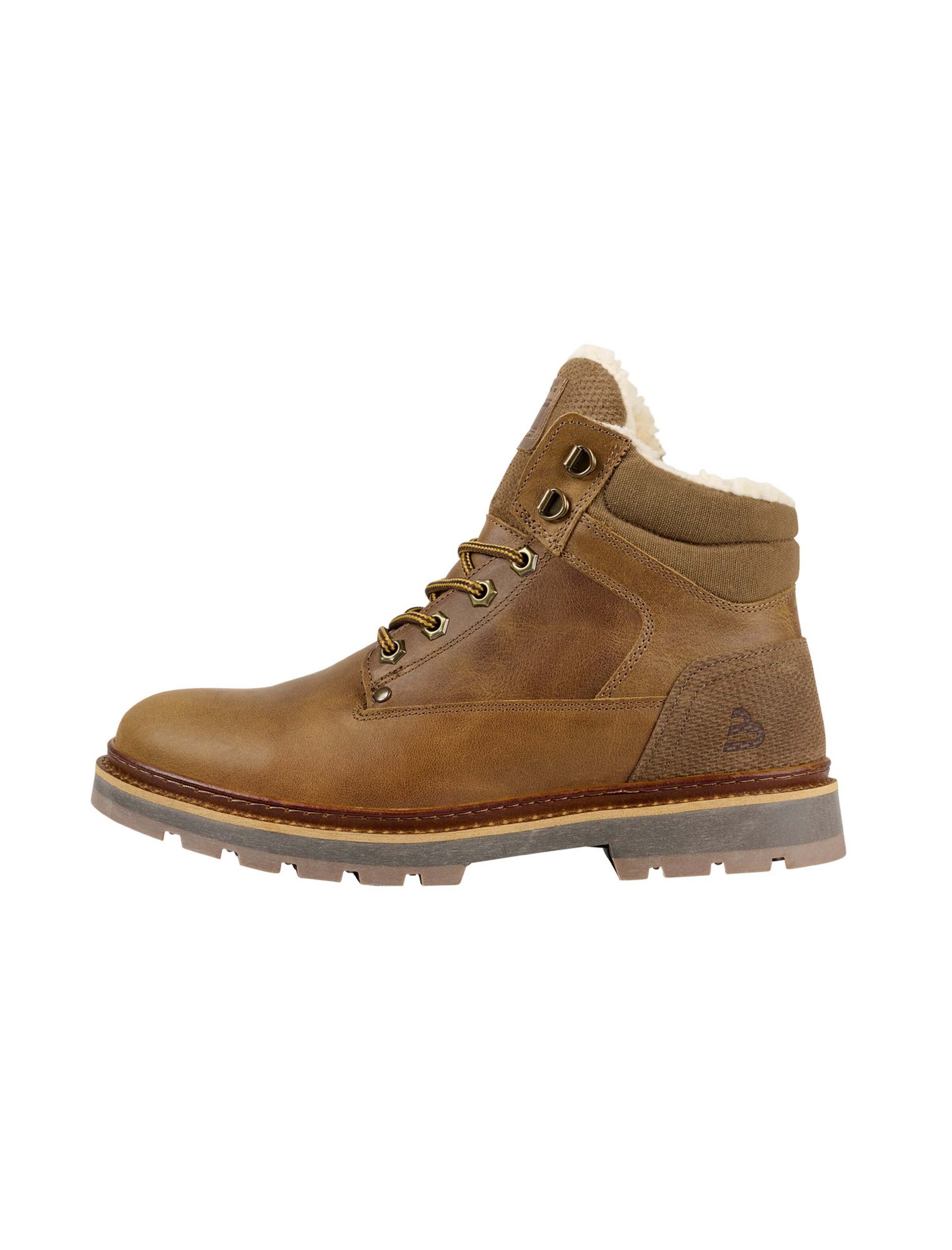 Bottines à lacets BULLBOXER en marron