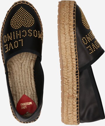 Love Moschino Espadrillo värissä musta