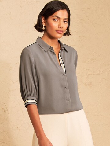 love & roses - Blusa en gris