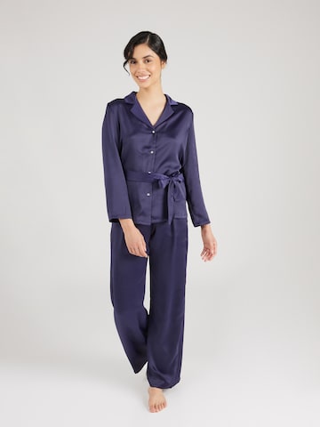 ETAM Pajama Shirt 'MERY' in Purple