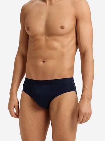 Hanro Slip ' Cotton Essentials ' in Blue