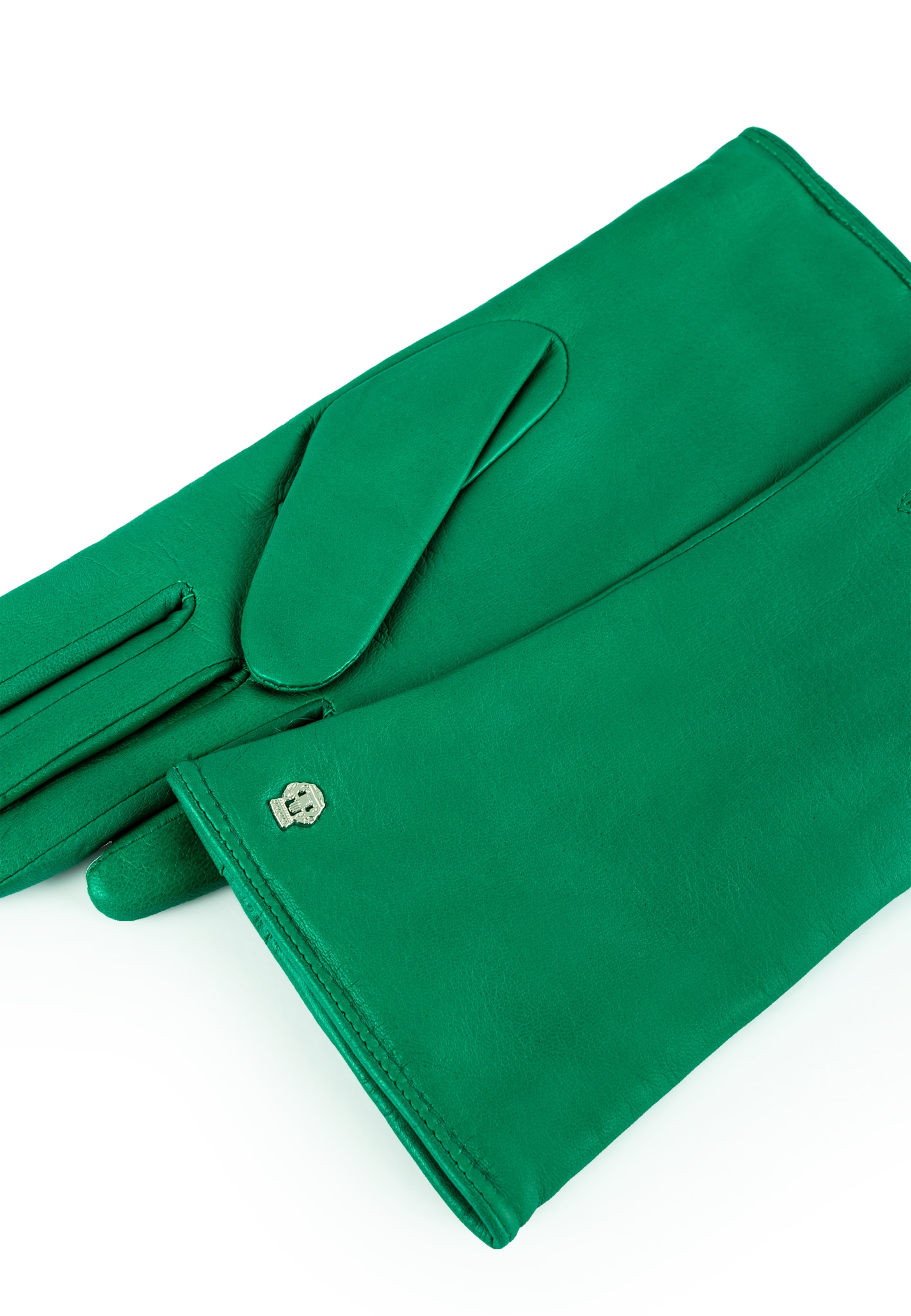 Roeckl Full Finger Gloves 'PRAG' in Green