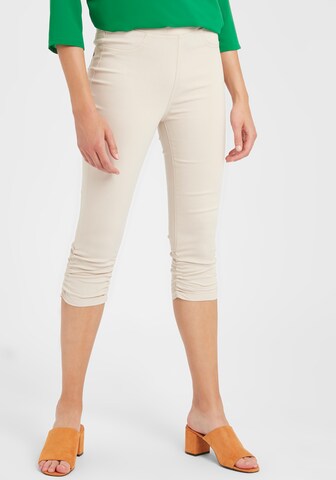 b.young Slimfit Caprihose 'BYKEIRA BYDIXI' in Beige: predná strana