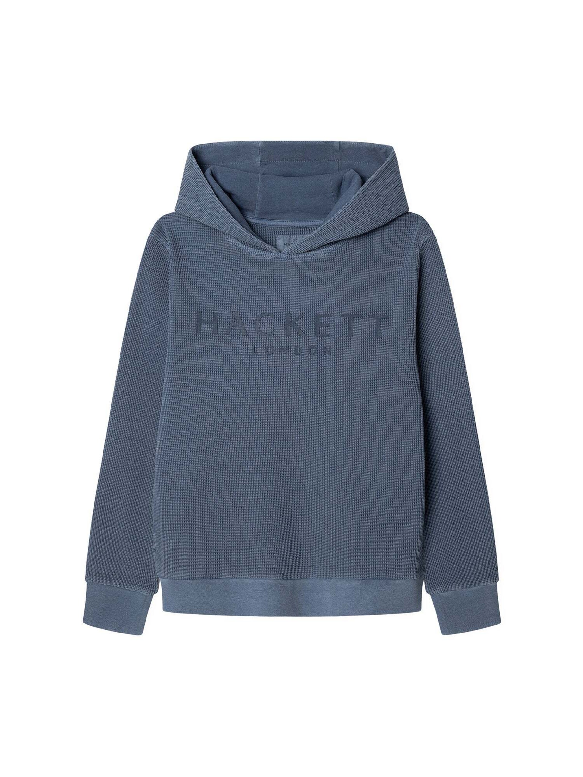 Hackett London Sweatshirt in Blauw: voorkant
