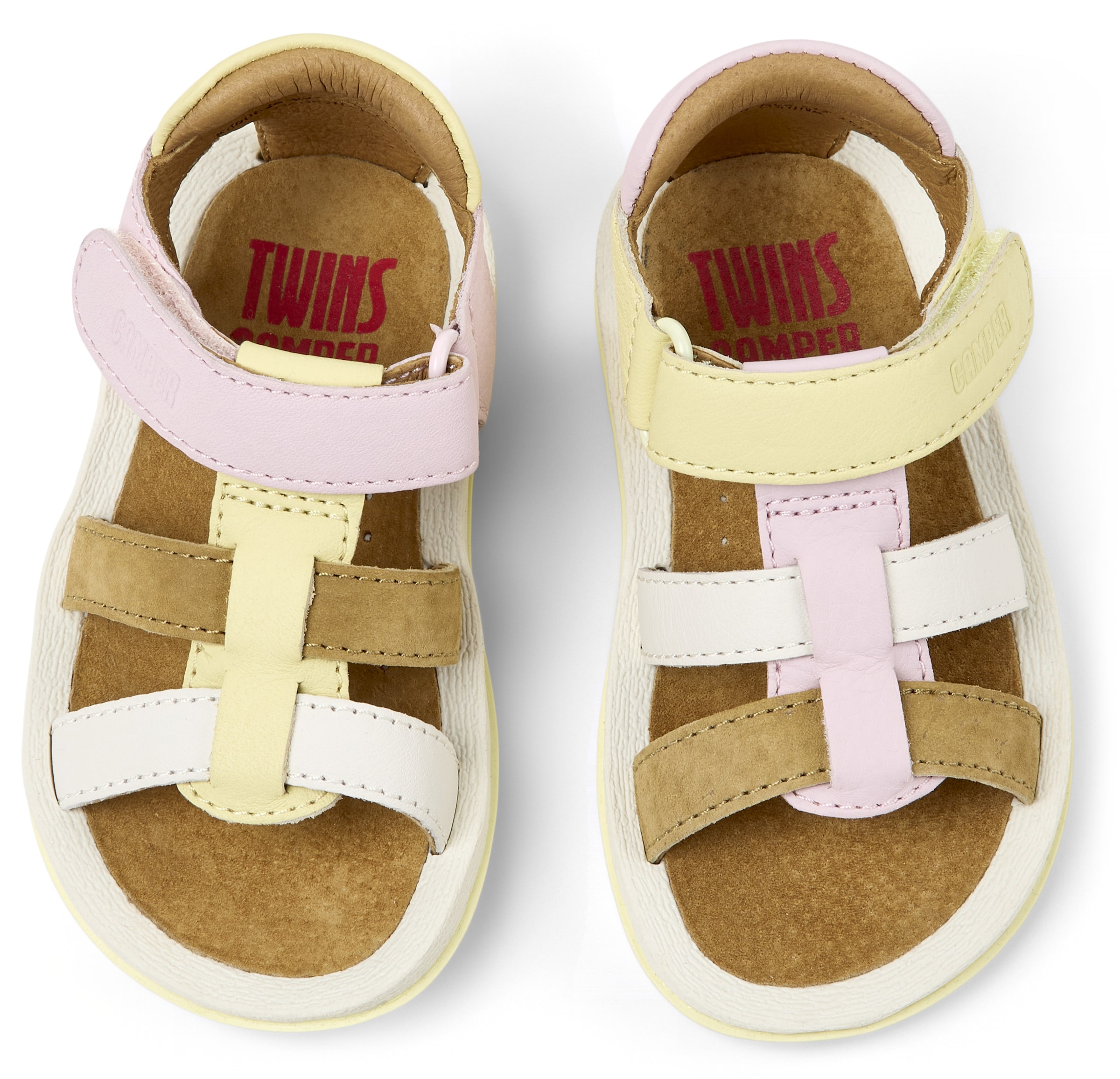 CAMPER Sandals ' Bicho ' in Yellow