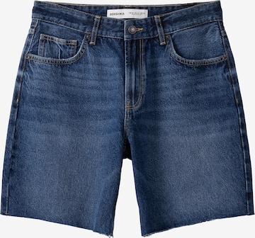 Regular Jean Bershka en bleu : devant