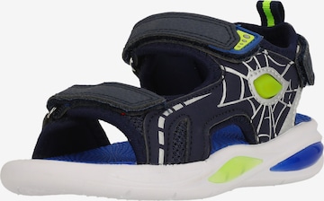 ZigZag Sandal 'Zest' in Blue: front