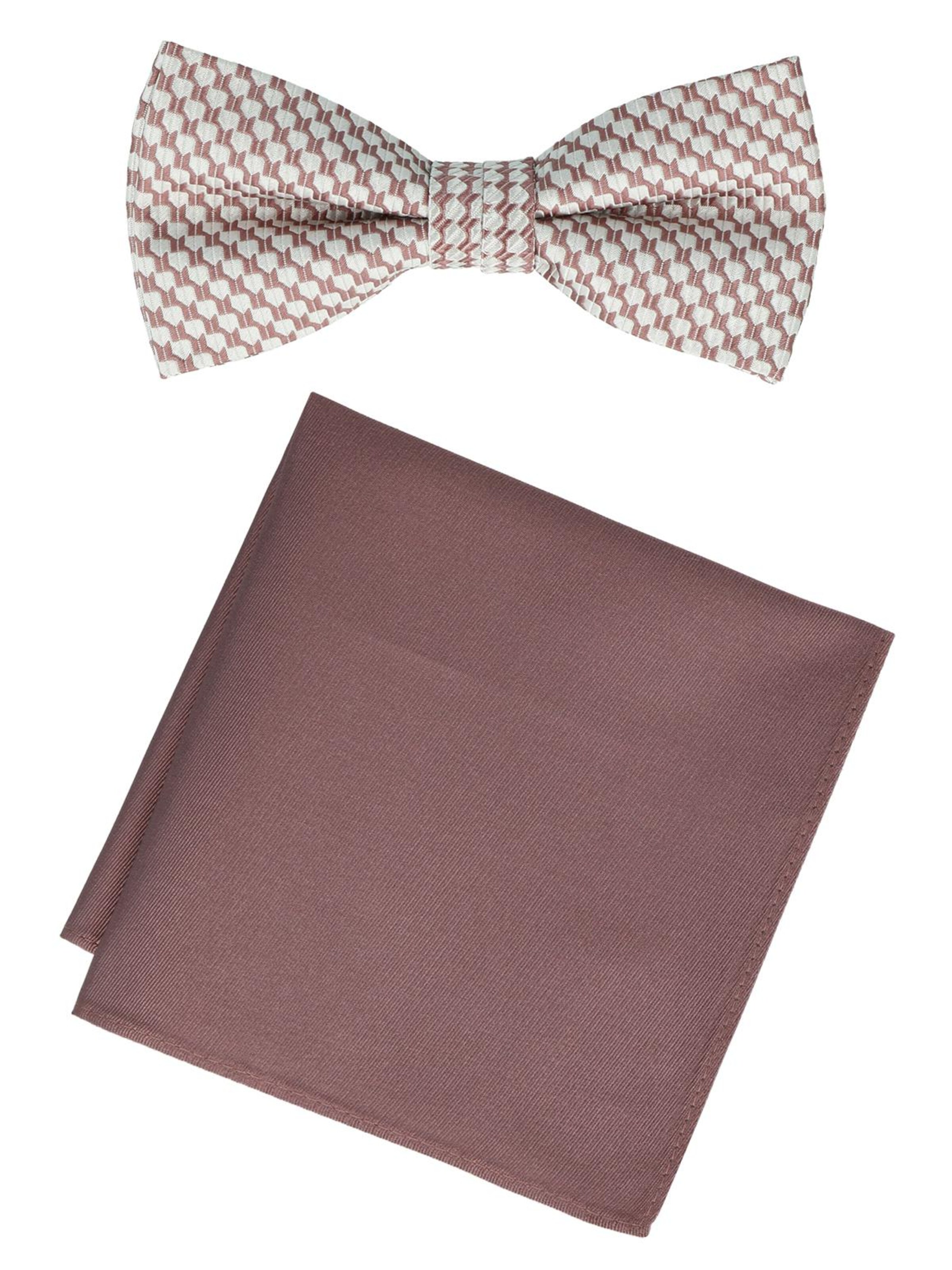 WILLEN Bow Tie 'Set : Bi-Color / Uni' in One size in Pink, Item view