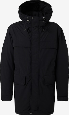 Parka di mezza stagione 'CITY READY' di Tommy Jeans in nero: frontale