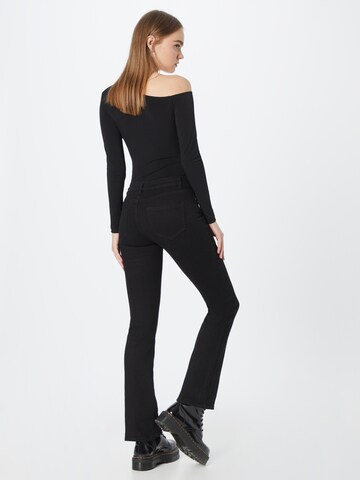 ONLY Flared Jeans 'HUSH' in Schwarz