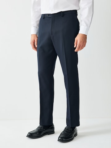 Next Regular Trousers with creases in Blue: front