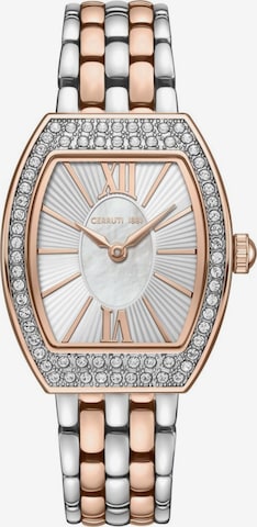 Montre à affichage analogique CERRUTI 1881 en mélange de couleurs : devant