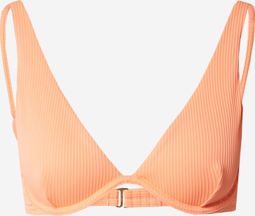 HOLLISTER Trojuholníky Bikinový top - oranžová: predná strana